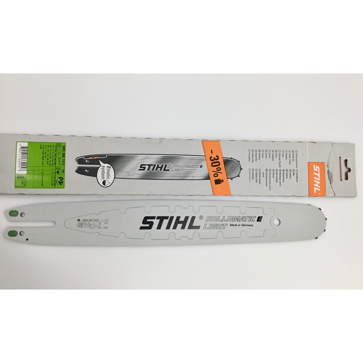 STIHL Führungsschiene Rollomatic E Light 40cm / 16" - 3/8"P - 1,3 mm 30050007413