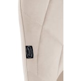 thumbnail of 2er Set Barhocker Lazio Samt creme/weiß