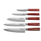 thumbnail of Trousse de chef 5 couteaux de cuisine Wusaki Pakka X50