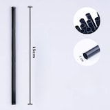 thumbnail of DeinPack 2500 Mehrweg - Trinkhalme aus Kunststoff - Ø7mm Länge 150mm - Nachhaltig & Wiederverwendbar - Ideal für Cocktails & Drinks