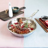 thumbnail of Poêle sautoir en inox  Ø28cm