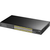 thumbnail of CUDY GS1028PS2 24-Port Gigabit PoE+ Switch 2 SFP Ports 300W