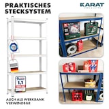thumbnail of Schwerlastregal - Weiß - für Keller & Werkstatt - Gesamtlast: 875 kg-220 x 90 x 60 cm