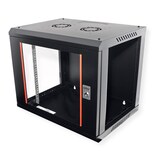 thumbnail of ROLINE 19-Zoll Wandgehäuse Basic Plus 9HE, 600x450 BxT schwarz