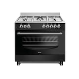 thumbnail of Wiggo WO-E906B(BX) Vrijstaande Gasfornuis - 90 cm - Zwart