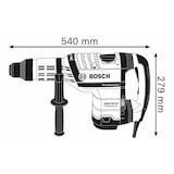thumbnail of Trapano Martello Perforatore 1.500W con attacco SDSmax BOSCH Professional GBH8-45DV