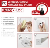 thumbnail of WENKO Turbo-Loc® Edelstahl Eckablage Mod. Quadro, rostfrei, Befestigen ohne bohren