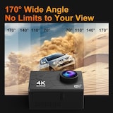 thumbnail of Camera Sport 4K Écran IPS Étanche 30m Avec Télécommande WiFi 120° Angle Large YONIS