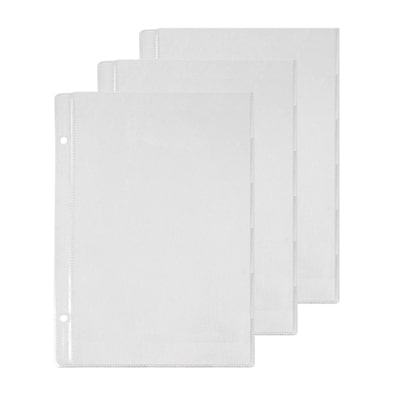 DECOR SERVICE Ersatzfolien (PVC) transparent, matt, A5, 10 Stk.