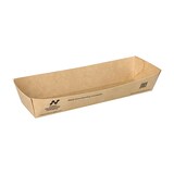 thumbnail of 80 Snacktrays, Pappe `NOTPLA` 3,5 cm x 5 cm x 18,5 cm braun