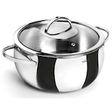 thumbnail of Lacor – 79024 – Kasserolle mit Bauchdeckel 24 cm. Rostfrei