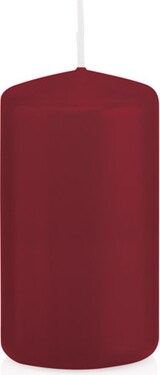 thumbnail of Stumpenkerzen Bordeaux Ø 38 x 80 mm, 24 Stück