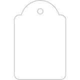 thumbnail of agipa Warenanhänger - Kleinpackung, Maße: 28 x 43 mm, weiß