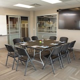 thumbnail of Mesa rectangular patas plegables negro Lifetime 182 x 76 x 73,5 cm