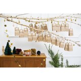 thumbnail of Adventskalender Tüten zum Befüllen 8x6,5x21cm Papier Set Weihnachtskalender Adventkalender Papiertüten DIY Bastelset Selbstbefüllen