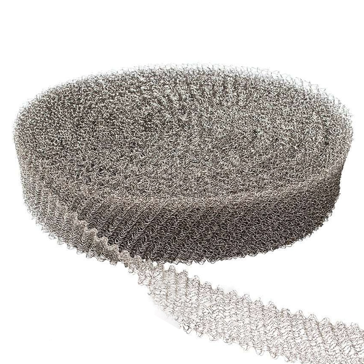 VerminBuster Mäusenetz – 5 m x 5 cm – Rattennetz – Edelstahl-Abwehrnetz – Stoßfugengitter