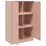 thumbnail of vidaXL Dressoir 67x39x107 cm staal roze