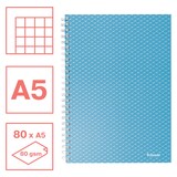 thumbnail of Cuaderno A5 cuadriculado, encuadernado wiro Esselte Colour'Breeze (628466)