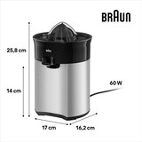 thumbnail of Braun CJ 5050 BK Zitruspresse schwarz