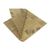 thumbnail of MONOUSO - Papieren Deli Wrap Vetvrij Kraft Times 17x17cm (100 Stuks)