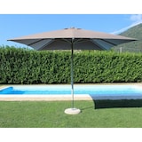 thumbnail of Ombrellone da Giardino Brian 3x3 m in Alluminio Tortora