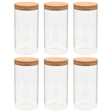 thumbnail of Vorratsgläser mit Korkdeckel 6 Stk. 1100 ml