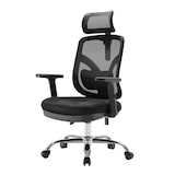 thumbnail of SIHOO Bürostuhl Schreibtischstuhl, ergonomisch, verstellbare Lordosenstütze und Armlehne ~ schwarz