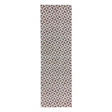 thumbnail of Alfombra Vinilo Hidráulica Tobos 01, de rombos color salmón, para pasillo, salón, cocina, dormitorios, 60x40