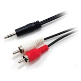 thumbnail of Equip 14709207 Audio-Kabel 2,5 m 3.5mm 2 x RCA Schwarz