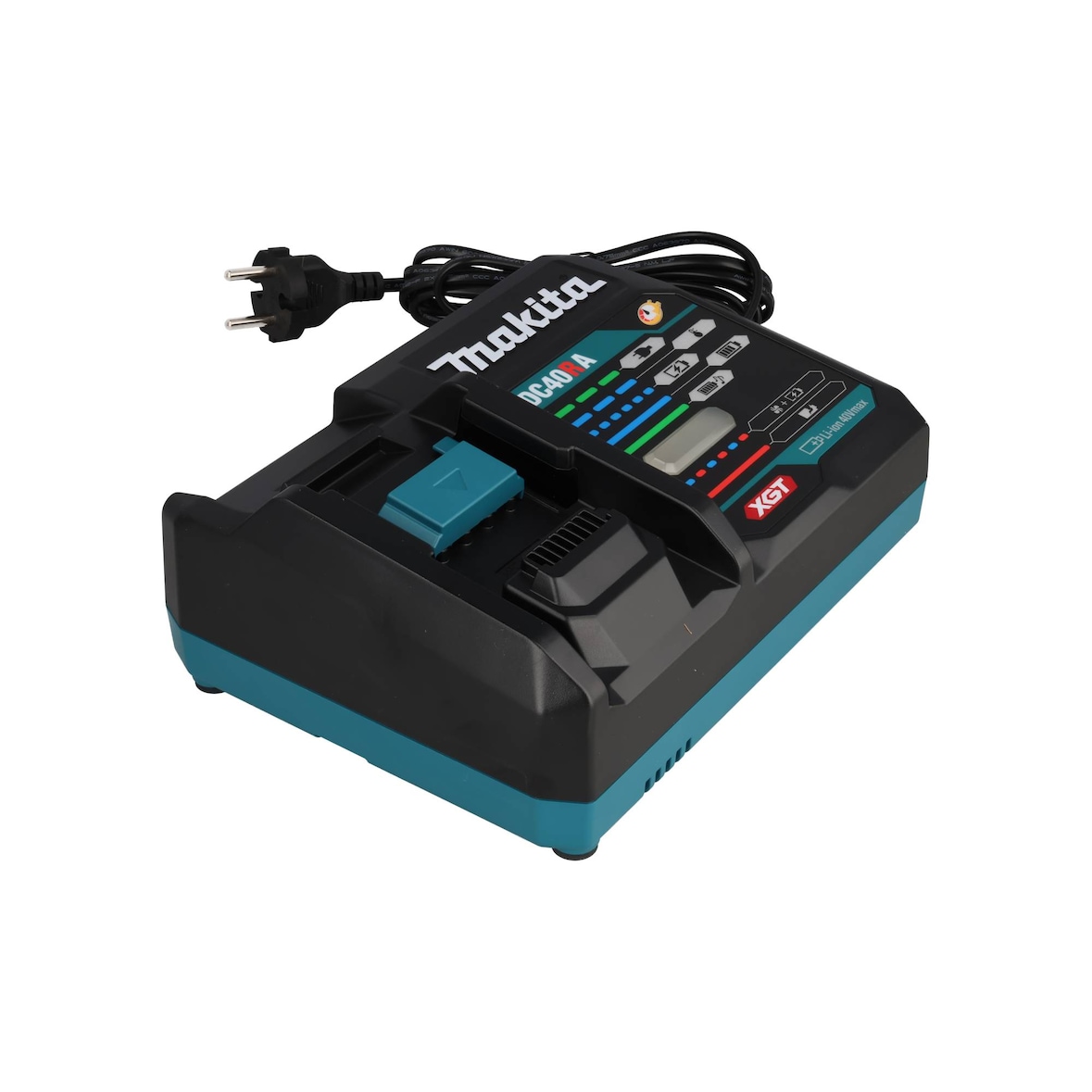Makita DC40RA Ladegerät 40 V max. XGT, ideal für Baustellen mit hohem Ladebedarf