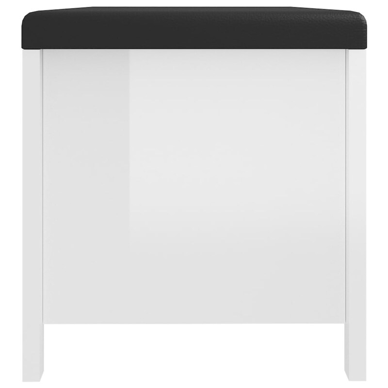 vidaXL Opbergbankje 102x42x45 cm bewerkt hout grijs sonoma eikenkleur