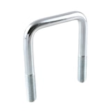 thumbnail of Quadratrohrbügel verzinkt mit M-Gewinde, Lichte Weite:42 mm