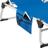 thumbnail of tectake Bain de soleil Aurelie en aluminium, 6 positions - bleu -405104
