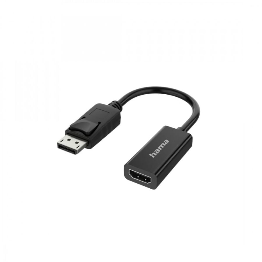 Hama 00200335 Adaptador de cable de vídeo DisplayPort HDMI Negro
