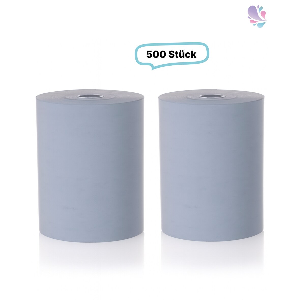 Bonrollen BLUE4EST®, 500Stk,, Öko-Thermorollen, ganz ohne Chemie