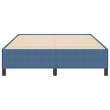 thumbnail of vidaXL Bedframe 140x200 cm ribfluweel blauw
