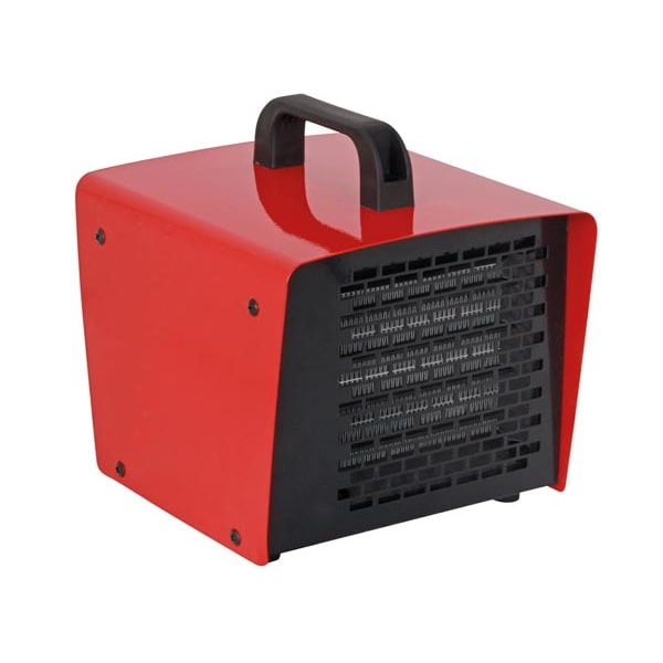 Heizlüfter, für innen, PTC-Heizelement, 2 Heizstufen, 2000 W