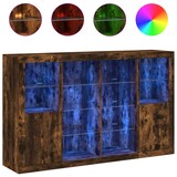 thumbnail of Helloshop26 - Buffet Sideboard Kommode Kleiderschrank Aufbewahrungsmöbel Organizer für Küche Wohnzimmer Lounge mit LED-Beleuchtung 02_0037209