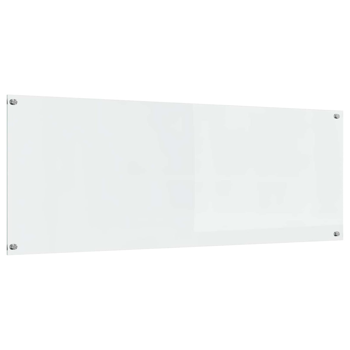 vidaXL Keuken Spatscherm Doorzichtig 110 x 40 cm gehard glas