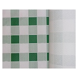 thumbnail of MONOUSO - Papieren tafelkleed rol groen Checkers 1x100m. 40g (6 stuks)