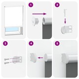 thumbnail of vidaXL Rolgordijn verduisterend 160x130 cm stofbreedte 156,6 cm