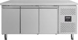 thumbnail of Mesa refrigerada de 3 puertas, acero inoxidable, refrigeración por aire, 85 x 179.5 x 70 cm, GN1/1, 310 W, EASYLINE, 417L, 10007 Vaiotec