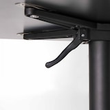 thumbnail of Vierkante verstelbare tuintafel (60x60 cm) zwart - Oviala