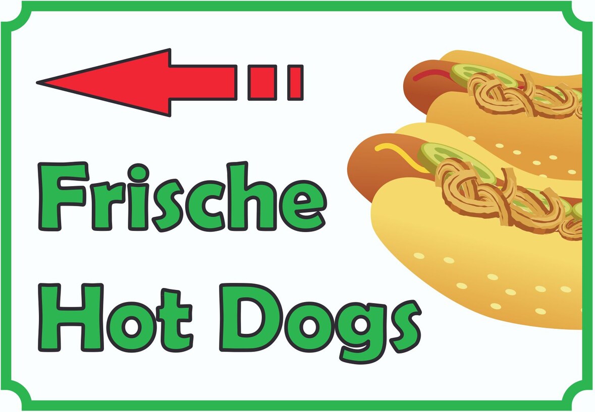Zwei Hotdogs mit Belägen.