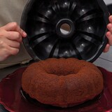 thumbnail of Quid Sweet Grey Form Savarin Stahl lackiert 26x8cm Schwarz