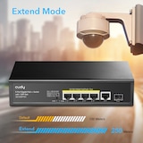 thumbnail of CUDY GS1005PTS1 Switch 5 porte Gigabit PoE+ 1 porta SFP 120W