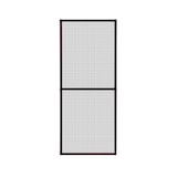thumbnail of Fliegengitter Insektenschutz Fenster Alu Rahmen Bausatz 130 x 240 cm braun - auf Maß geschnitten