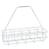 thumbnail of FLASCHENTRÄGER für 10 x 1,0 lt. Flaschen - blau chromatisiert