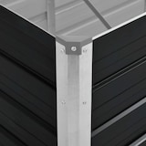 thumbnail of vidaXL Garten-Hochbeet Anthrazit 100 x 40 x 77 cm Verzinkter Stahl