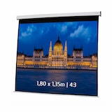 thumbnail of KIMEX - Motorleinwand 1,80 x 1,35m - 4:3-Format